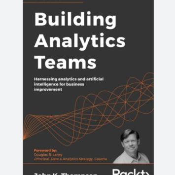 Author Series: Building Analytics Teams