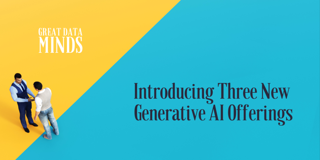 three new generative ai offerings